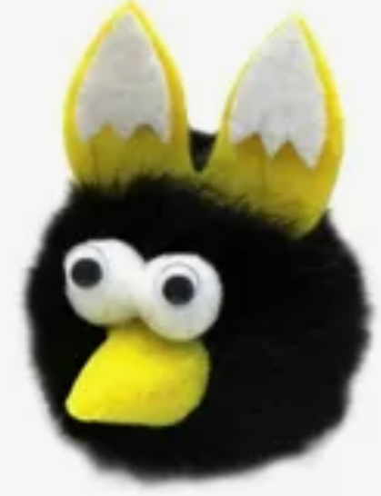 sh-07542 GoSi  Игрушка для кошек "Ушастик Викентия" Натуральная норка