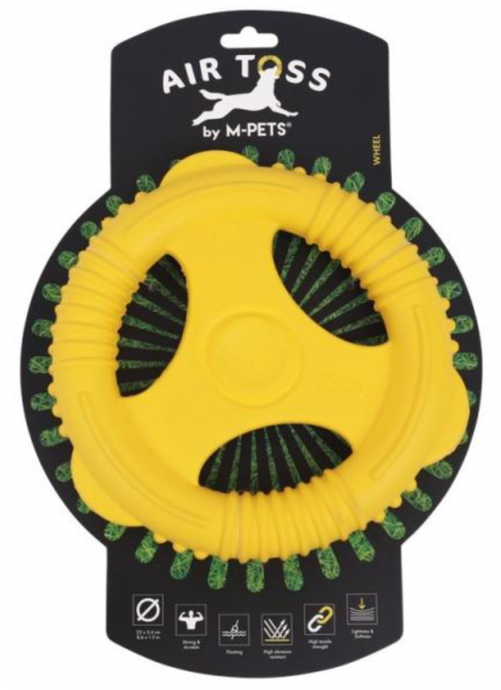 Игрушка М Петс Кольцо диаметр 22 см AIR TOSS для собак