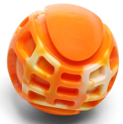 Игрушка из термопластичной резины для собак "Мяч-молния", d80мм