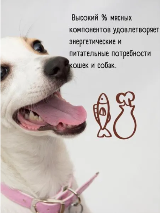 Сухой корм Sirius (Сириус) для взрослых собак всех пород Мясной рацион